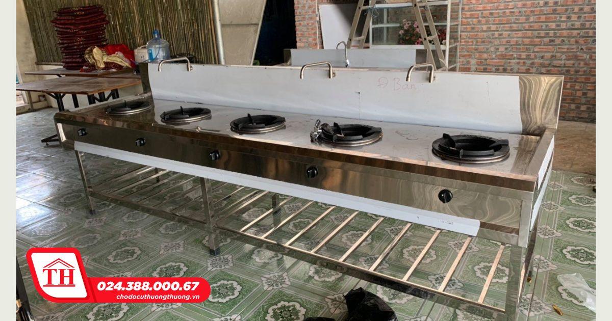 bàn bếp ga công nghiệp cũ