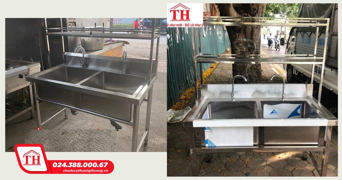 chậu rửa công nghiệp thanh lý
