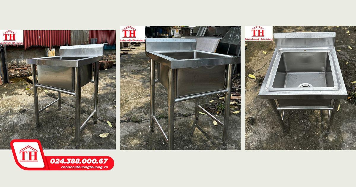 Mẫu chậu rửa công nghiệp thanh lý - chậu đơn