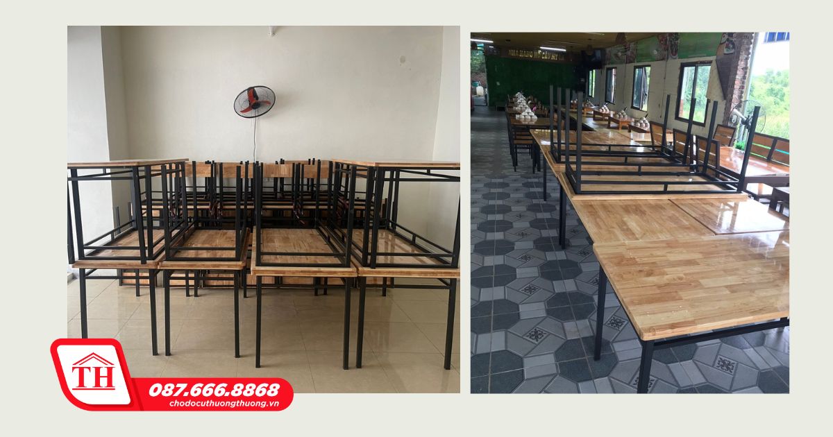 thanh lý bàn ghế quán nhậu cũ