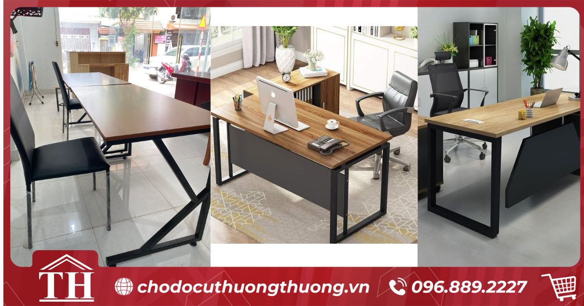 mẫu bàn văn phòng làm việc thanh lý
