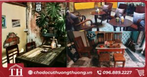 Thanh lý bàn ghế vintage giá rẻ