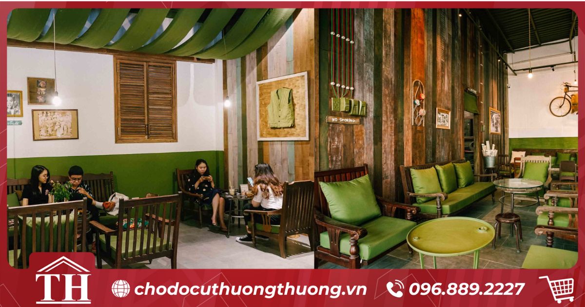 Quán cafe vừa cổ điển lại hiện đại