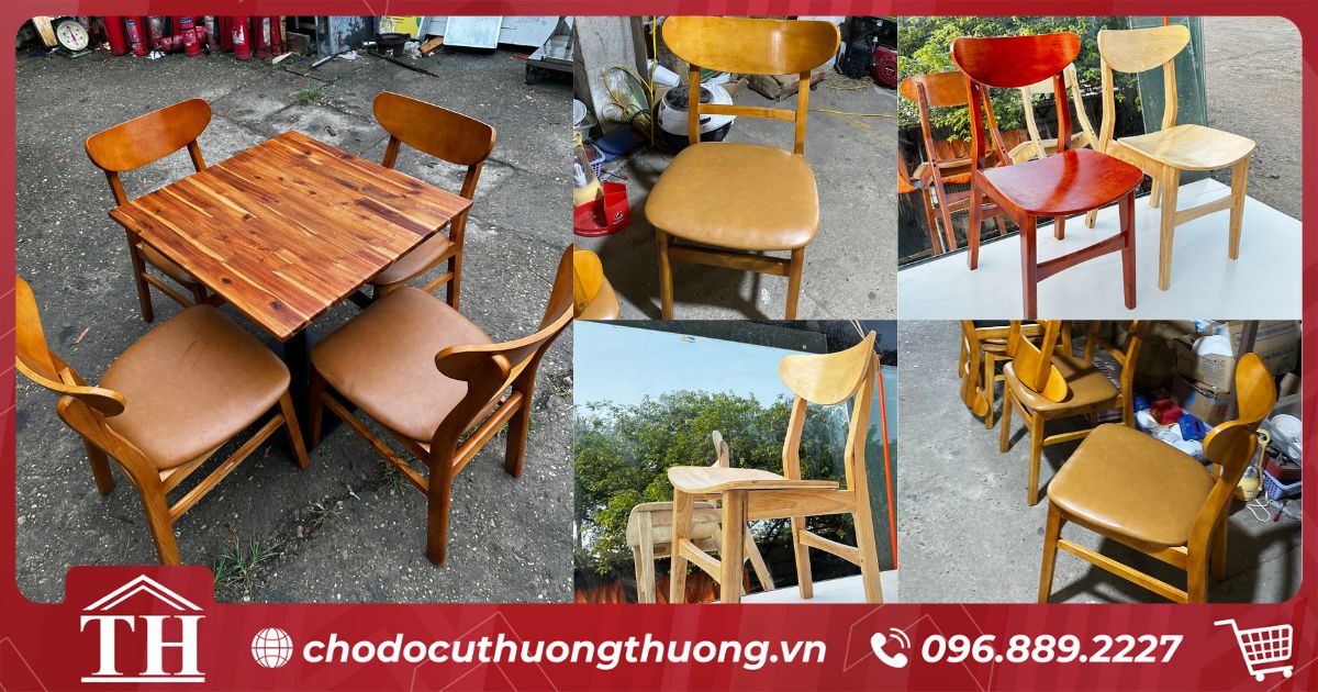 chợ tốt, bàn ghế cũ