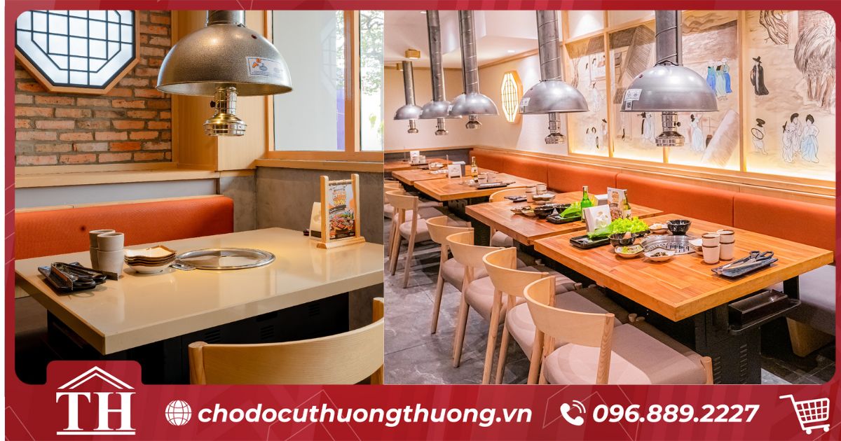 Chuyên mua bán thanh lý bàn nướng