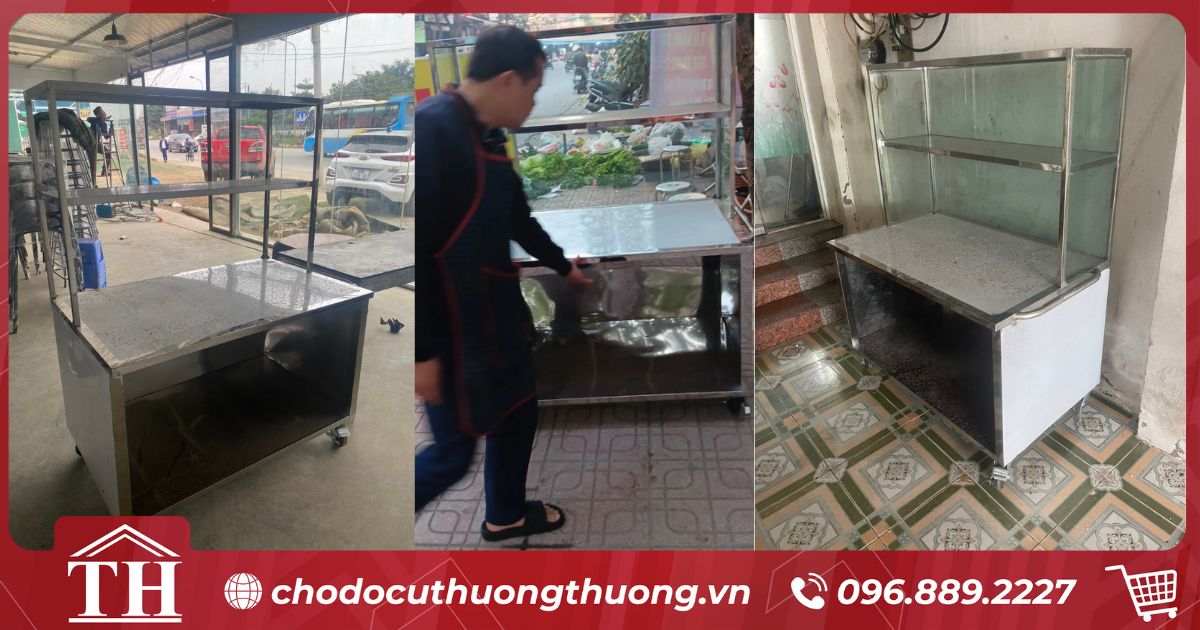 chuyên bán tủ kính cũ tại hà nội