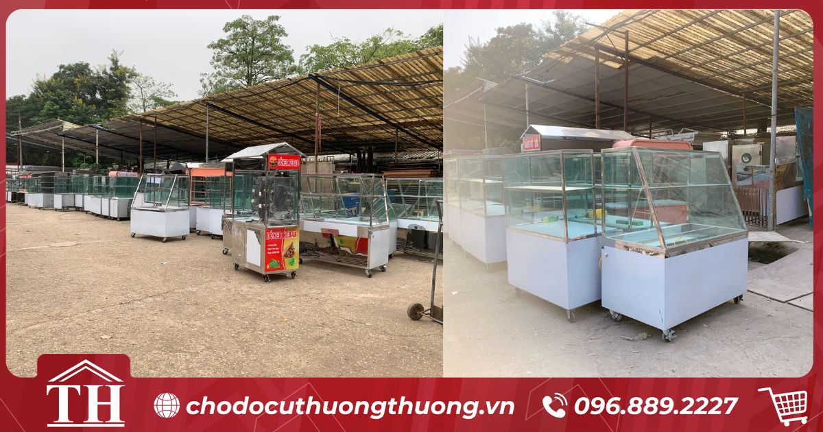 bán tủ kính cũ tại hà nội