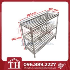Kệ Inox 3 tầng THGK-3T8040