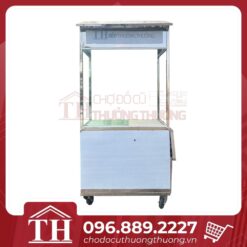 Xe bán bánh mì có lò đốt