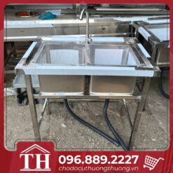 Chậu rửa inox 2 hố
