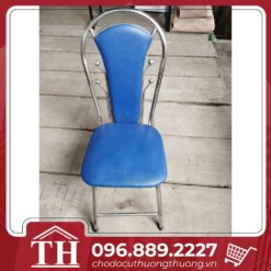 Ghế inox gập 4 bi thanh lý