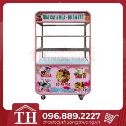 Xe bán trà sữa 1m2