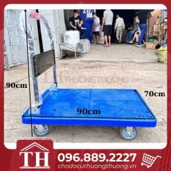 Xe đẩy hàng 4 bánh tiện lợi