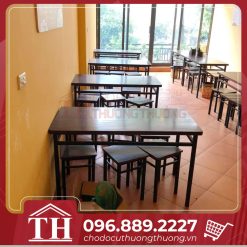 Bộ bàn ghế gỗ quán ăn