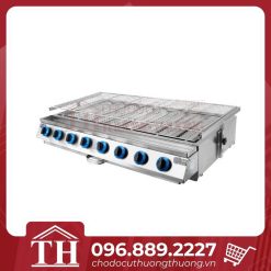 Bếp nướng gas hồng ngoại 8 họng (dài)