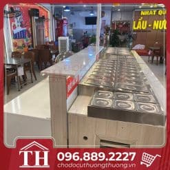 Quầy line buffet