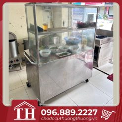 Tủ bán hàng inox thanh lý