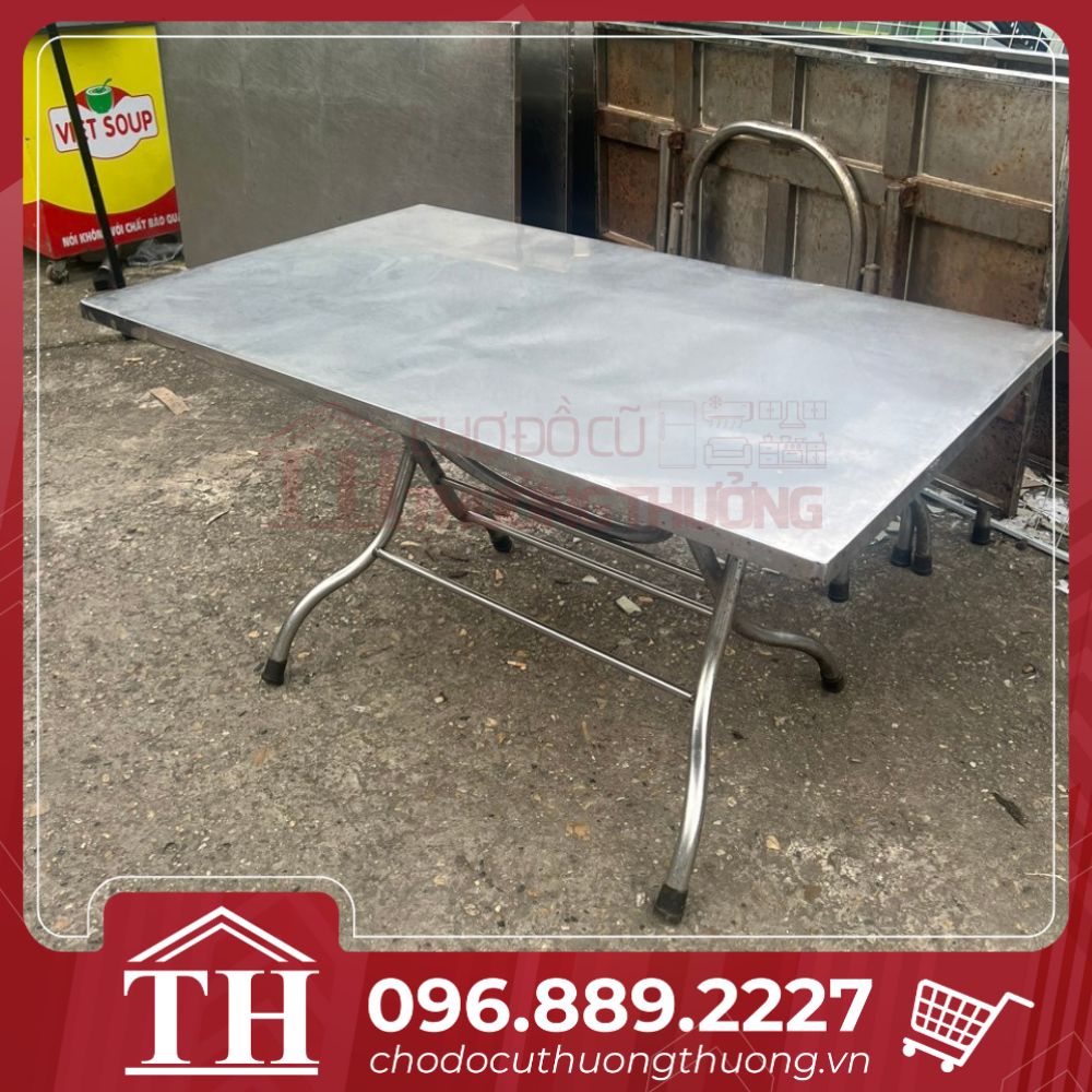 Bàn inox thanh lý