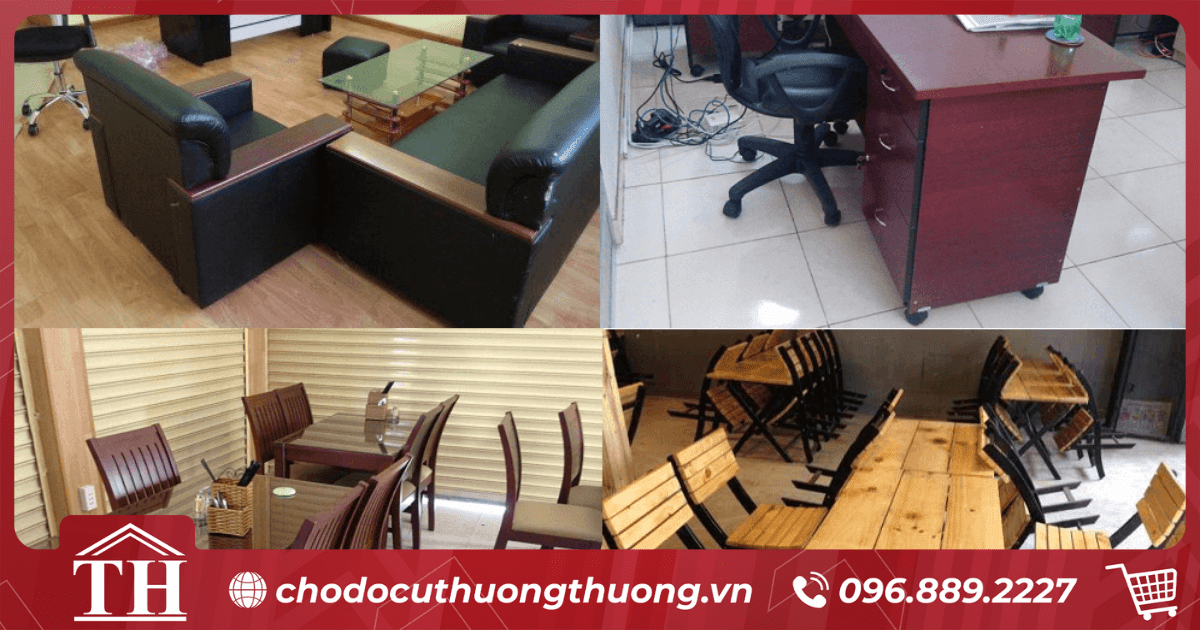 Các loại bàn ghế thanh lý