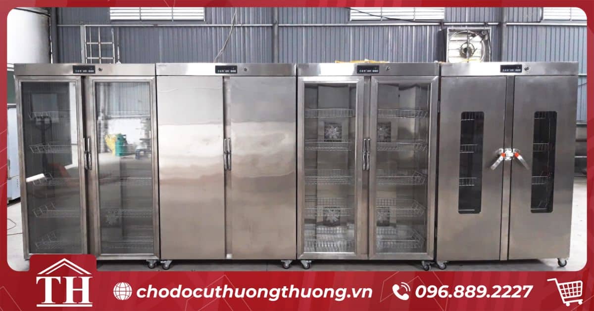 Tủ sấy bát công nghiệp inox