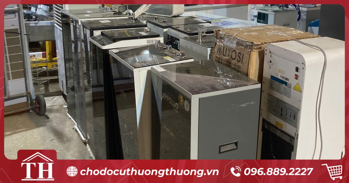 Các loại máy lọc cũ tại chợ đồ cũ Thưởng Thưởng