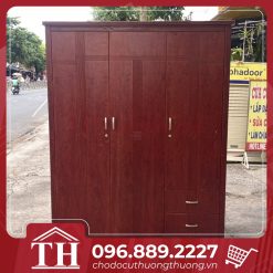 tủ quần áo thanh lý gỗ MDF