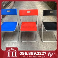 Ghế nhựa gấp gọn thanh lý