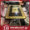 bàn ghế nhôm đúc bàn chữ nhật thanh lý
