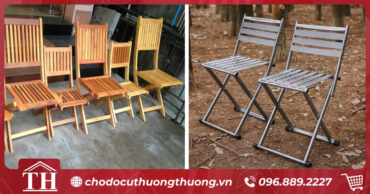 Ghế cafe xếp thanh lý