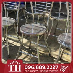ghế xếp inox thanh lý