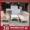 bàn ghế sofa tân cổ điển phòng khách thanh lý