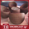 thanh lý ghế mây tròn