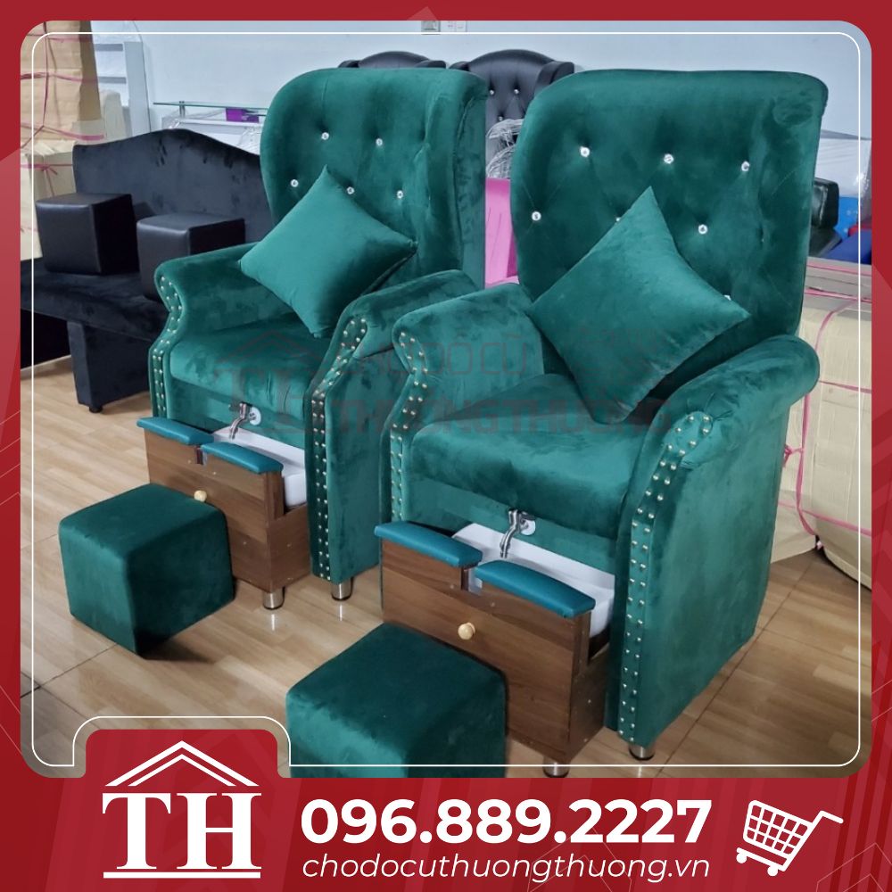 ghế nail có bồn thanh lý