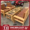 bàn ghế salon gỗ tự nhiên phòng khách thanh lý