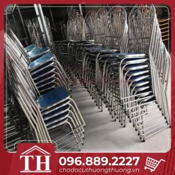 ghế inox thanh lý