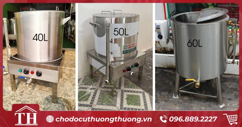 nồi điện nấu cháo lòng nhiều size