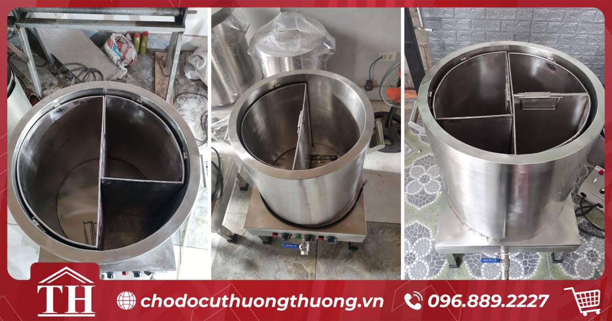Nồi nấu phở chia ngăn