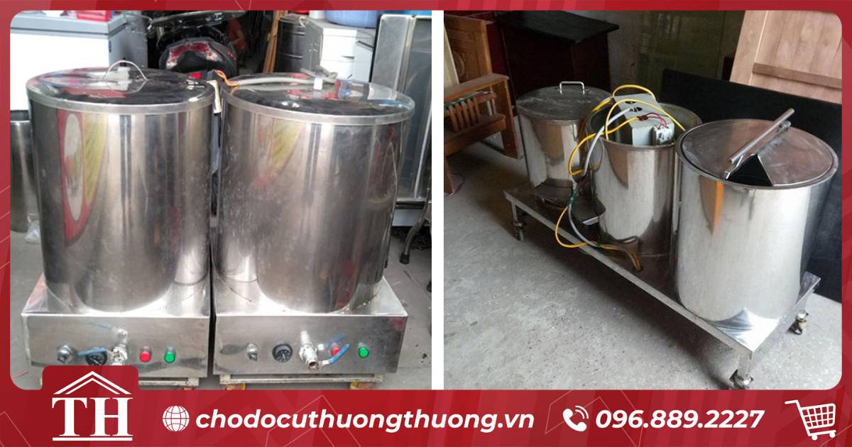 Nồi nấu phở cũ đôi