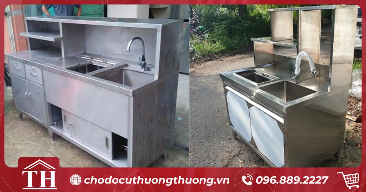 Quầy pha chế thanh lý tphcm- quầy inox