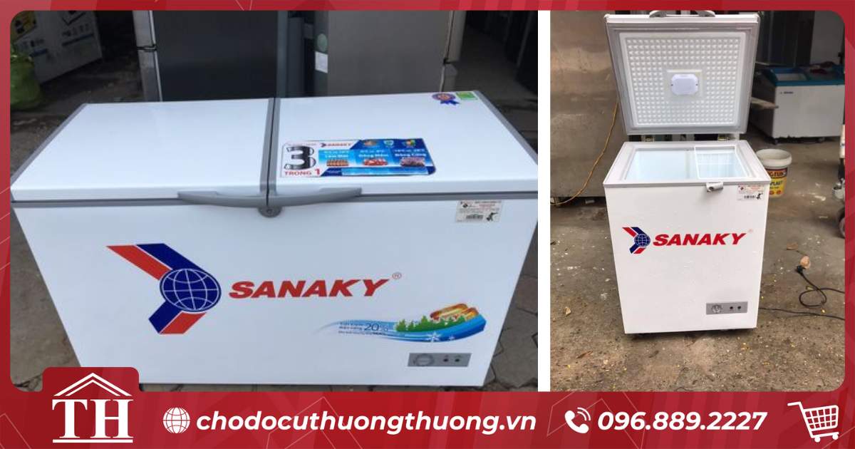 Chợ tốt tủ đông cũ sanaky