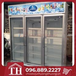 tủ mát 3 cánh cũ