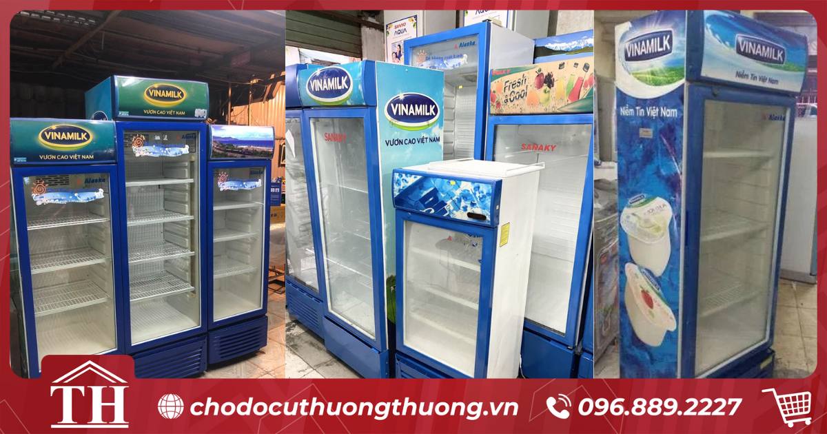 Tủ mát cũ chợ tốt Sanaky