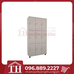 Tủ Locker gỗ DLG09 thanh lý chưa sử dụng