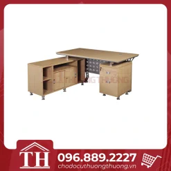 Bàn Trưởng Phòng 1m8 HRP1885Y1 thanh lý mới