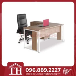 Bàn làm việc chân sắt BCK16A thanh lý
