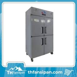 Tủ Đông Inox 4 cánh THFansipan quạt gió THTDD-4C1100LQG